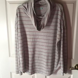 Cowl Neck Sweatshirt